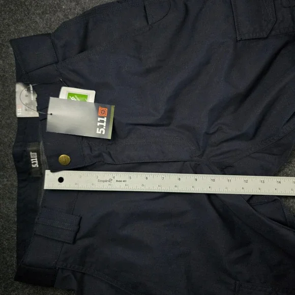 5.11 Tactical Taclite EMS Pant Mens 32x32 Dark Navy Ripstop Cargo Pants 74363 - Picture 7 of 11